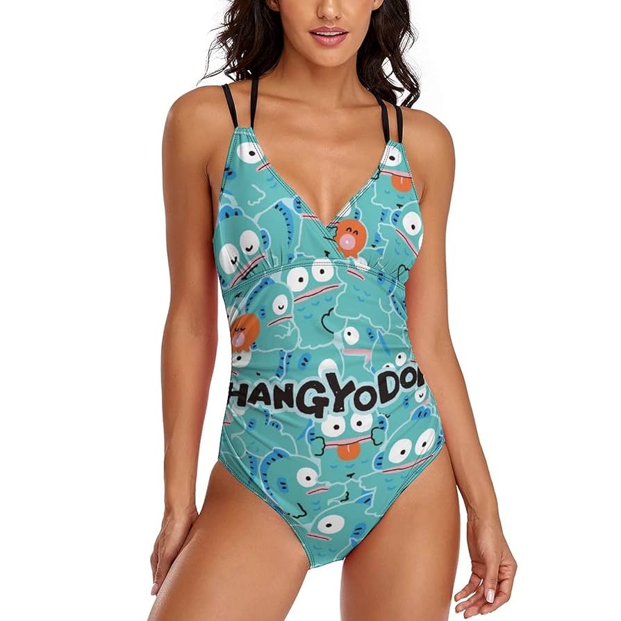 Amazon.co.jp: ハンギョドン ワンピース水着 タンキーニ水着 Amazon.co.jp: ハンギョドン ワンピース水着 タンキーニ水着